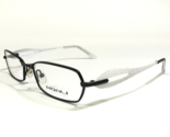 Morel Brille Rahmen KOALI 6723K NW103 Schwarz Weiß Rechteckig 53-16-135 - £51.71 GBP