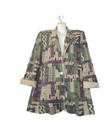Vintage Toni Garment for CC Magic Womens Large Blazer Art to Wear Lagenl... - $20.48