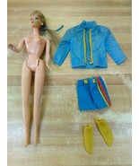1967 Talking Mattel Barbie Made In Mexico Eyelashes Bending Knees Clothing - £98.05 GBP