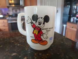 Disney 1980 Mickey Mouse Today Pepsi Collector Series Anchor Hocking Mug Cup EUC - £18.67 GBP