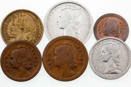 Lotto Di 6 Camerun E Capo Verde 1926 - 1948 Monete Ottime Condizioni A Bu - £51.24 GBP
