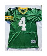 Green Bay Packers Brett Favre #4 Jersey Logo Athletic Green Men Size L/48 - $27.97