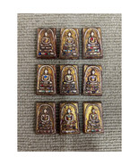 Thai Amulet Somdej Style With Sacred Powder And Gold Leaf Finish 
Thai A... - $39.00