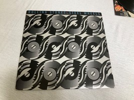 1989 The Rolling Stones Original Steel Wheels LP Vinyl Record w/Sleeve - £32.60 GBP