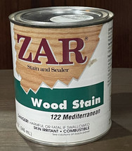 Quart Can ORIGINAL ZAR 122  Mediterranean Oil Based Wood Stain &amp; Sealer NEW - £46.70 GBP