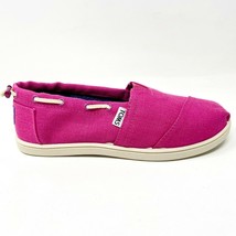Toms Classics Earthwise Cranberry Youth Slip On Casual Flat Shoes - £22.34 GBP
