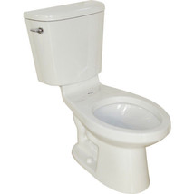 Seasons® Keating™ 1.0 GPF Toilet Tank 12&quot; Rough-In Round Front White - £156.11 GBP