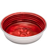 Loving Pets - Le BOL Dog Food Water Bowl Enamel Ceramic Bowl No Tip Stai... - $16.78 CAD