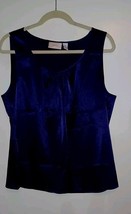 CHICO’S GORGEOUS GATHERS Purple TORIA TANK TOP - SIZE 2 - $12.99