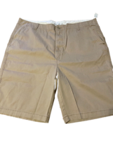 Men Old Navy Chino Light Brown, Straight leg Shorts Size 44 Tall NWT - £13.74 GBP