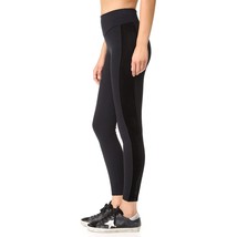 SPANX Ponte Velvet Side Stripe Leggings in Very Black Size Small - $1,313.51 MXN