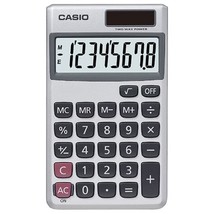 CASIO SL300VE/SL300SV Wallet Solar Calculator with 8-Digit Display - $20.97