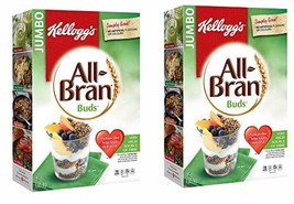 Kellogg&#39;s All-Bran Buds Cereal JUMBO 2 PACK! - 4.6 Lbs Total.  Free USA ... - $55.44