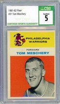 1961 Fleer Tom Meschery Rookie #31 CSG 5 P1281 - $59.40