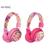 Princess Barbie Earmuffs Wireless Bluetooth Headphones Girls Headset wit... - £18.28 GBP