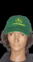John Deere K Products Hat Snapback Mesh Trucker Cap Green Farm New With Tags - £11.74 GBP