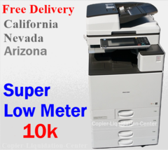 Ricoh Aficio MP C4504 Color Laser Multifunction Printer Scanner Meter under 10k - £2,880.42 GBP