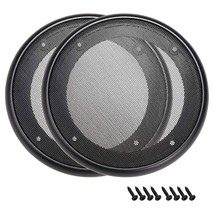 uxcell 2pcs 8&quot; Speaker Grill Mesh Decorative Circle Woofer Guard Protect... - £34.58 GBP
