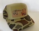 Vintage Winnebago RV Hat Hunting Trucker Hat snapback Camo Cap Vacation Hat - £13.85 GBP