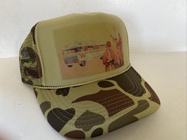 Vintage Winnebago RV Hat Hunting Trucker Hat snapback Camo Cap Vacation Hat - £13.93 GBP