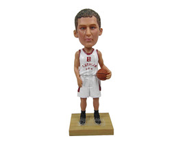 Custom Bobblehead Male Basketball Player With Hands On Waist And Ready To Play - - £71.12 GBP