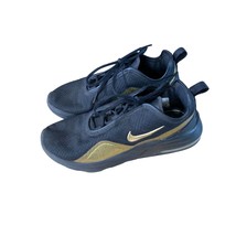 Nike Mair Womens Size 9.5 Black Gold CT1160-001 Sneaker Shoes Lace Tie U... - $59.39