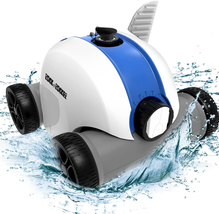 Pool Vacuum with Dual-Drive Motors, up to 90 Mins Runtime, Powerful Suct... - £354.29 GBP