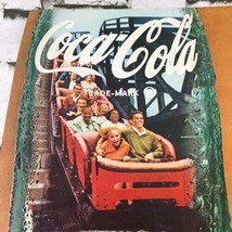 Vintage 1968 Coca-Cola Coke Soda Pop Roller Coaster Advertising Art Prin... - $9.89
