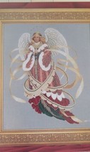Lavender &amp; Lace Angel Of Christmas Counted Cross Stitch Pattern - £6.09 GBP
