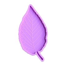 Home Decoration Casting Tray Crafts Jewelry Making Tool Coaster Mould Leaf Shape - £13.35 GBP