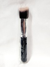 BS-Mall FACE FLAT ANGLED Brush Black Chrome Synthetic Premium Full Size ... - $12.99