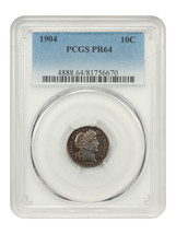 1904 10C PCGS PR64 - £569.79 GBP