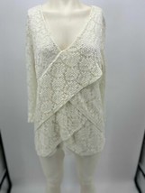 Lace Blouse Ivory Size L - $10.00