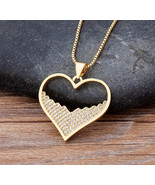 Heart Shape Stainless Steel Necklace  - $19.99