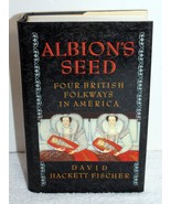 Albion&#39;s Seed: Four British Folkways in America ~ 1989 Fisher Hardcover ... - $746.05 MXN