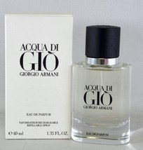  Acqua di Giò Giorgio Armani 40 Ml 1.35 oz Eau de Parfum Spray Men - £50.48 GBP
