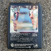 George Harrison Thrity-Three &amp; 1/3 1976 8-Track Tape Warner Bros. DAH M8... - £7.34 GBP