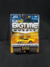 DubCity BIGTIME Muscle 1:64 Die Cast ‘69 Chevy Chevelle SS Car Yellow CLTR 026 - £10.23 GBP