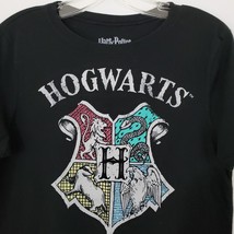 Hogwarts School of Witchcraft &amp; Wizardry Crest Harry Potter T-Shirt Size M WB - £6.86 GBP