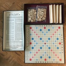 Vintage Selchow &amp; Righter Scrabble Crossword Game Complete - 1953 - £39.34 GBP