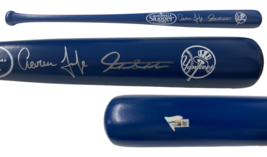 Aaron Judge / Giancarlo Stanton Autographed New York Yankees Logo Bat Fa... - £1,219.41 GBP