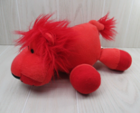 Pier 1 One Imports Plush Red Lion Stuffed Animal Pier One soft toy baby ... - £4.89 GBP