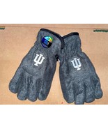 INDIANA HOOSIERS GRAY Smart Touch Knitted Gloves SMALL - $22.26 CAD