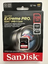 SanDisk Extreme PRO 128GB UHS-I/V30/U3/Class 10 SDXC Memory Card - $451.70 MXN