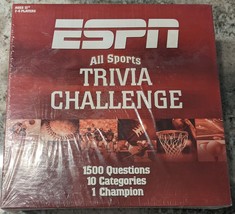 Brand New ESPN All Sports Trivia Challenge Game - 1500 Questions - £11.56 GBP