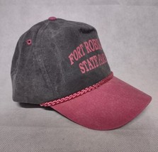 Fort Robinson State Park Ball Cap / Hat Cobra Gray Burgundy Adjustable N... - £10.31 GBP