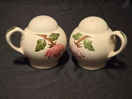 Vintage Apple Cherry Blossom Salt &amp; Pepper Shaker Set - Farmhouse Countr... - $9.98