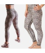 Zyia Active Size 12 Brilliant Scrunchy What Leopard Hi Rise 7/8 Leggings - $544.14 MXN
