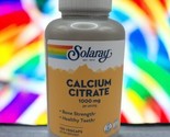 Solaray Calcium Citrate Complex 1000 mg 120 VegCaps Exp 04/2026 - $17.81