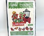 NEW Craftways December Delights Wall Hanging Plastic Canvas Kit Red Bird... - $18.99